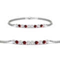 Thumbnail 2 - half-carat-gold-chain-bar-diamond-bracelet-with-ruby-in-white-gold-FDBRC10587ROGRUDR-0.50CT-NL-WG.jpg?v=1771413856