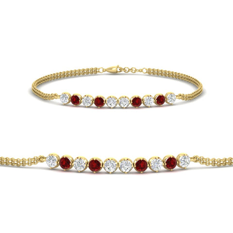 half-carat-gold-chain-bar-diamond-bracelet-with-ruby-in-yellow-gold-FDBRC10587ROGRUDR-0.50CT-NL-YG.jpg?v=1774334805