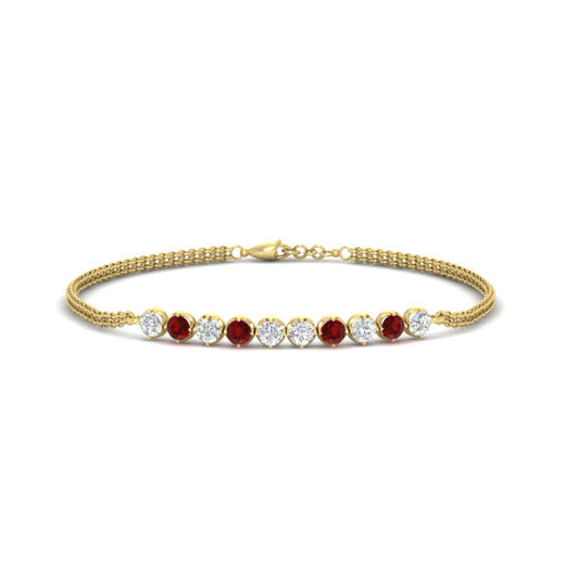 half-carat-gold-chain-bar-diamond-bracelet-with-ruby-in-yellow-gold-FDBRC10587ROGRUDRANGLE1-0.50CT-NL-YG.jpg?v=1774334805