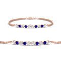 Thumbnail 13 - half-carat-gold-chain-bar-diamond-bracelet-with-sapphire-in-rose-gold-FDBRC10587ROGSABL-0.50CT-NL-RG.jpg?v=1774334805