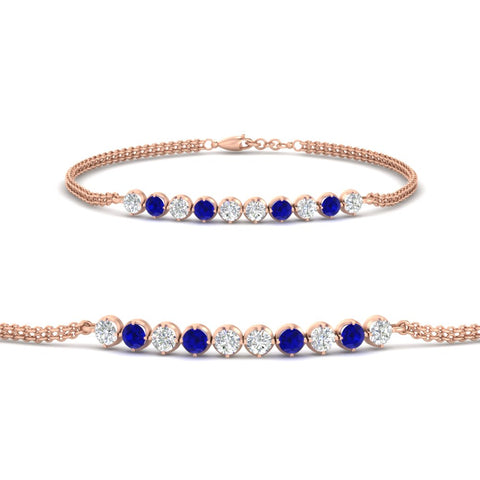 half-carat-gold-chain-bar-diamond-bracelet-with-sapphire-in-rose-gold-FDBRC10587ROGSABL-0.50CT-NL-RG.jpg?v=1774334805