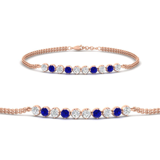half-carat-gold-chain-bar-diamond-bracelet-with-sapphire-in-rose-gold-FDBRC10587ROGSABL-0.50CT-NL-RG.jpg?v=1774334805