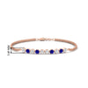 Load image into Gallery viewer, half-carat-gold-chain-bar-diamond-bracelet-with-sapphire-in-rose-gold-FDBRC10587ROGSABLANGLE1-0.50CT-NL-RG-HW.jpg?v=1774334805