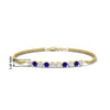 Load image into Gallery viewer, half-carat-gold-chain-bar-diamond-bracelet-with-sapphire-in-yellow-gold-FDBRC10587ROGSABLANGLE1-0.50CT-NL-YG-HW.jpg?v=1774334805