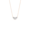 Load image into Gallery viewer, half-carat-graduating-marquise-diamond-necklace-in-rose-gold-FD-NK11130-0.50CT-NL-RG