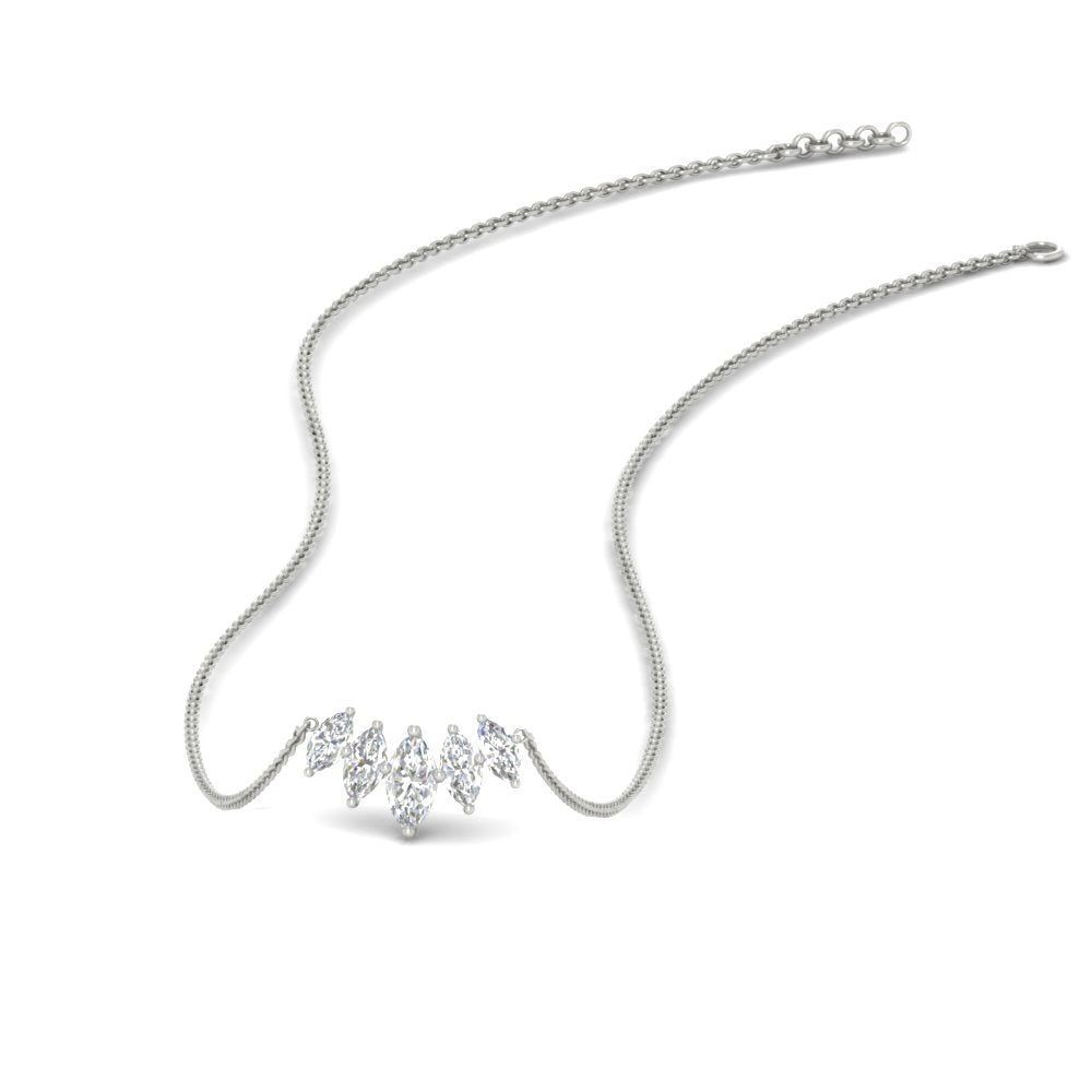 half-carat-graduating-marquise-diamond-necklace-in-FD-NK11130-0.50CT-NL-WG