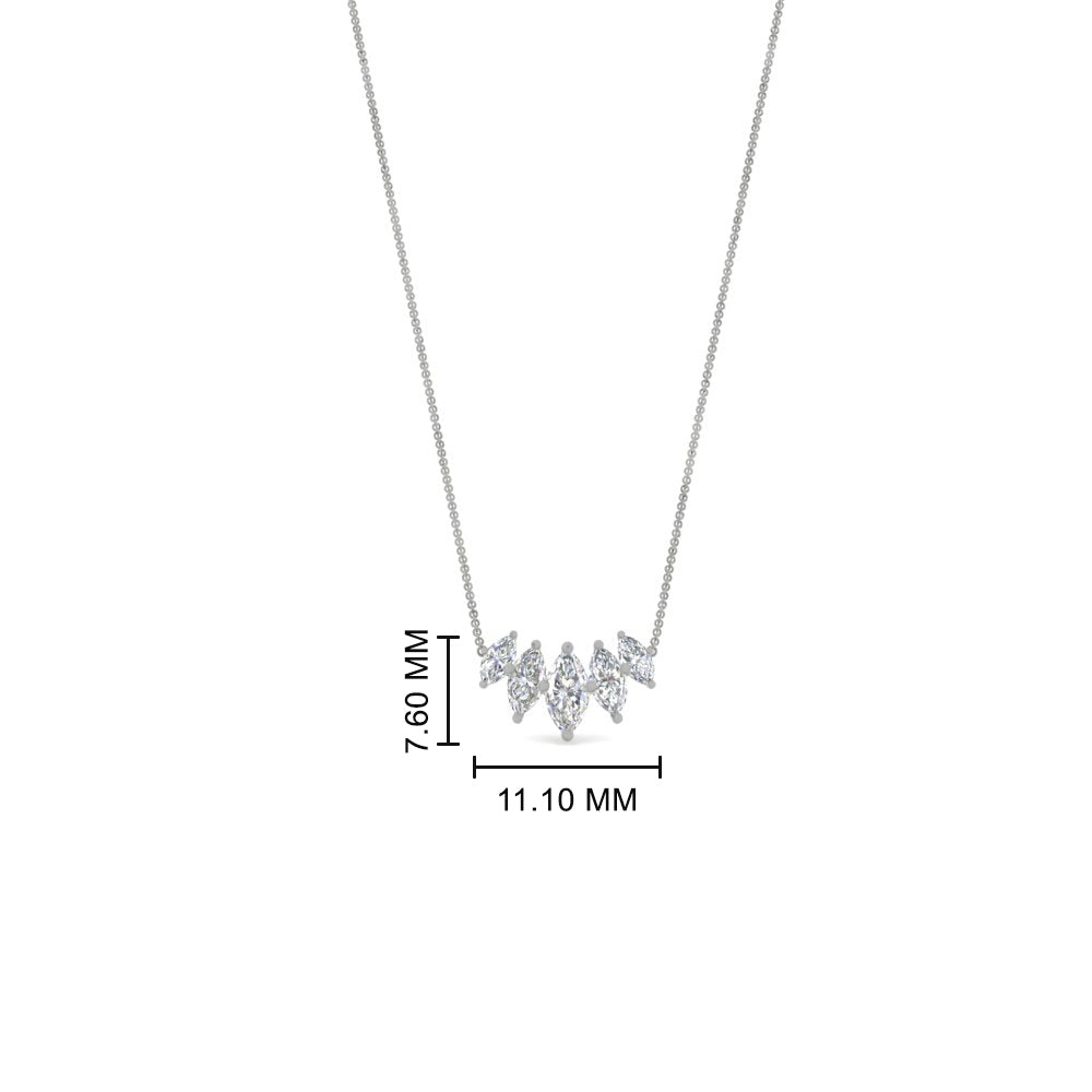 half-carat-graduating-marquise-diamond-necklace-in-FD-NK11130-0.50CT-NL-WG