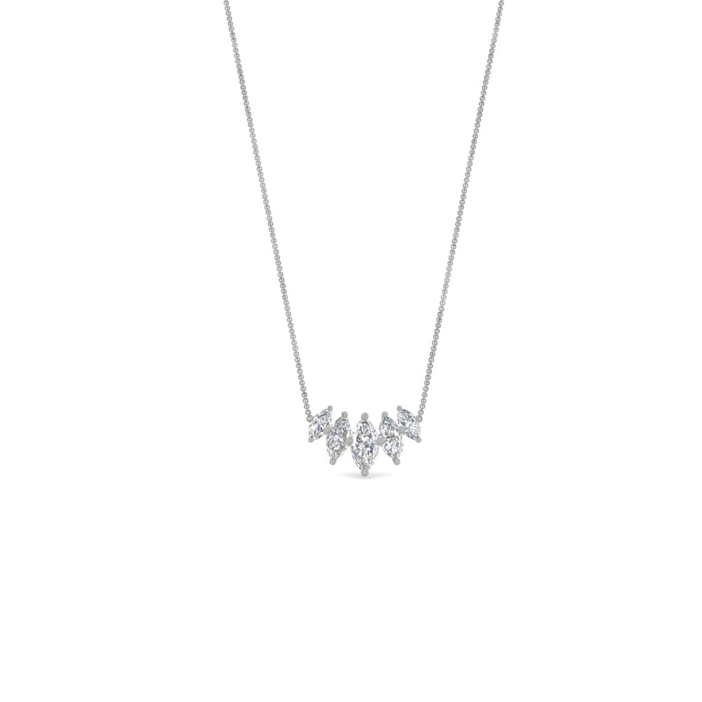half-carat-graduating-marquise-diamond-necklace-in-FD-NK11130-0.50CT-NL-WG