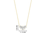 Load image into Gallery viewer, half-carat-graduating-marquise-diamond-necklace-in-FD-NK11130-0.50CT-NL-YG
