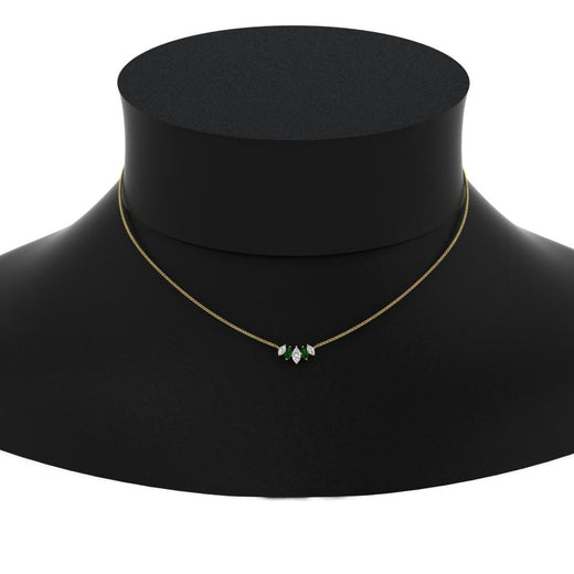 half-carat-graduating-marquise-diamond-necklace-with-emerald-in-yellow-gold-FDNK11130-0.50CT-GEMGRNECK-NL-YG
