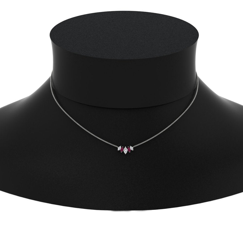 half-carat-graduating-marquise-diamond-necklace-with-pink-sapphire-in-FD-NK11130GSADRPI-0.50CT-NL-WG