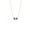 Load image into Gallery viewer, half-carat-graduating-marquise-diamond-necklace-with-ruby-in-yellow-gold-FD-NK11130GRUDRANGLE1-0.50CT-NL-YG