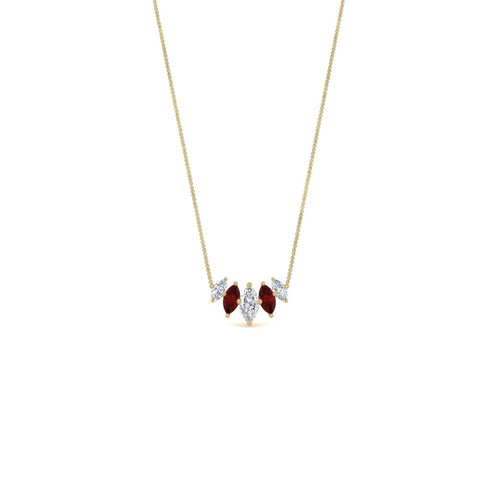 half-carat-graduating-marquise-diamond-necklace-with-ruby-in-yellow-gold-FD-NK11130GRUDRANGLE1-0.50CT-NL-YG