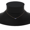 Load image into Gallery viewer, half-carat-graduating-marquise-diamond-necklace-with-sapphire-in-rose-gold-FDNK11130-0.50CT-GSABLNECK-NL-RG