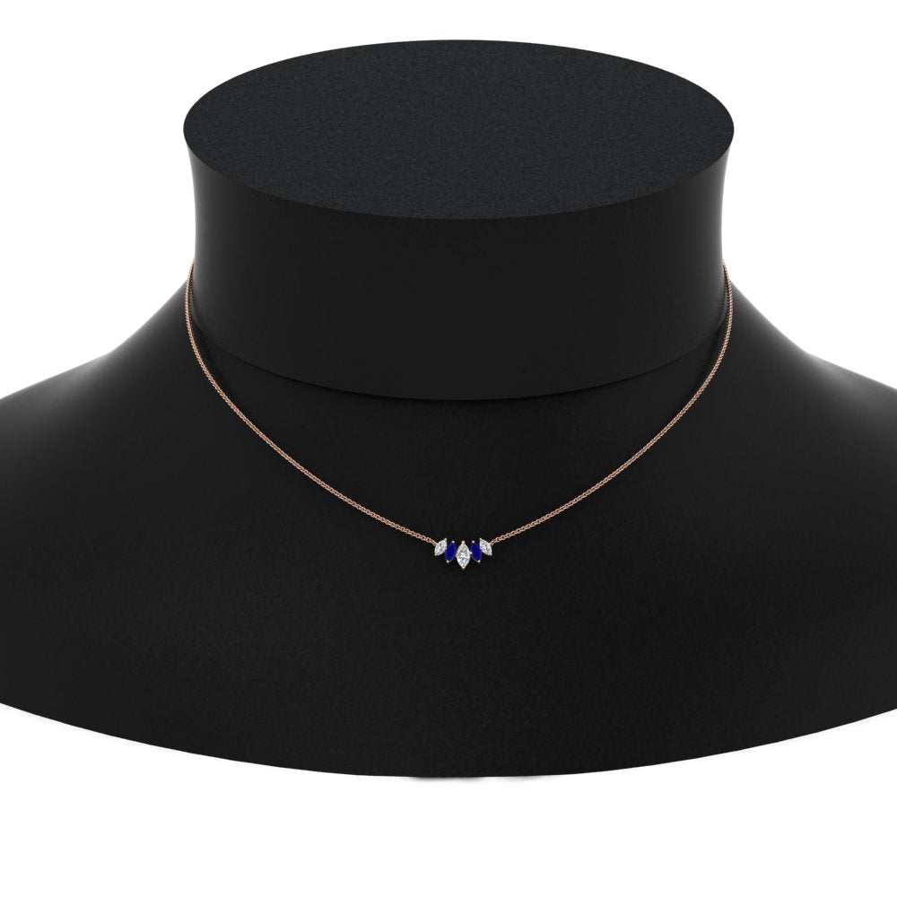 half-carat-graduating-marquise-diamond-necklace-with-sapphire-in-FD-NK11130GSABL-0.50CT-NL-RG
