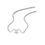 Load image into Gallery viewer, Classic Heart Solitaire Pendant
