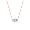 Load image into Gallery viewer, half-carat-horizontal-solitaire-marquise-bezel-set-pendant
-in-rose-gold-fdpd11698angle1-0.50ct-nlrg.jpg?v=1775033879