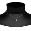 Load image into Gallery viewer, half-carat-journey-diamond-pendant-in-FDPD1704RO-0.50CT-NL-YG