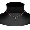 Load image into Gallery viewer, half-carat-journey-diamond-pendant-with-black-diamond-in-FDPD1704ROGBLACK-0.50CT-NL-RG