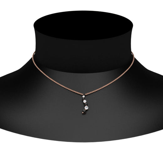 half-carat-journey-diamond-pendant-with-black-diamond-in-FDPD1704ROGBLACK-0.50CT-NL-RG