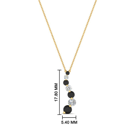 half-carat-journey-diamond-pendant-with-black-diamond-in-FDPD1704ROGBLACK-0.50CT-NL-YG