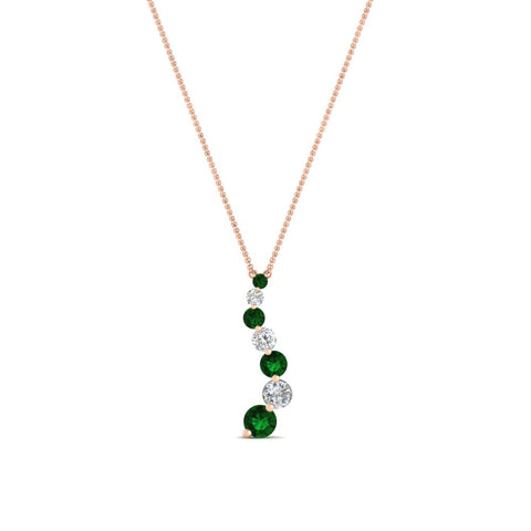 half-carat-journey-diamond-pendant-with-emerald-in-FDPD1704ROGEMGR-0.50CT-NL-RG