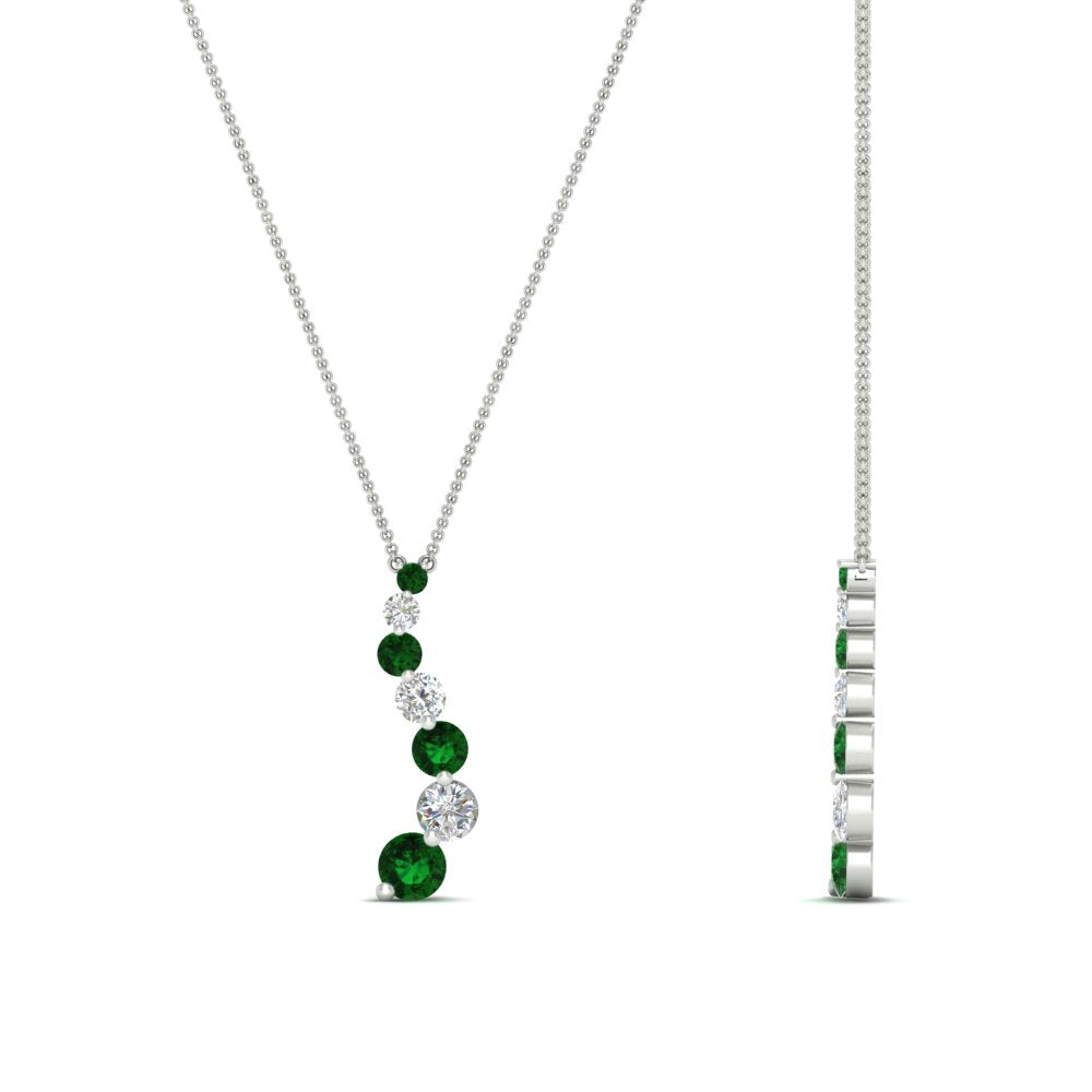half-carat-journey-diamond-pendant-with-emerald-in-FDPD1704ROGEMGR-0.50CT-NL-WG