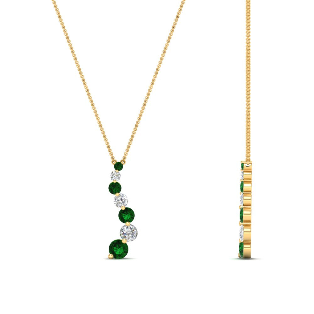 half-carat-journey-diamond-pendant-with-emerald-in-FDPD1704ROGEMGR-0.50CT-NL-YG