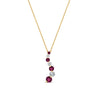 Load image into Gallery viewer, half-carat-journey-diamond-pendant-with-pink-sapphire-in-FDPD1704ROGSADRPI-0.50CT-NL-YG