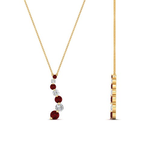 half-carat-journey-diamond-pendant-with-ruby-in-FDPD1704ROGRUDR-0.50CT-NL-YG