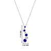 Load image into Gallery viewer, half-carat-journey-diamond-pendant-with-sapphire-in-FDPD1704ROGSABL-0.50CT-NL-WG