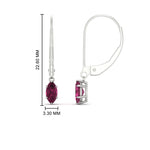 Load image into Gallery viewer, half-carat-marquise-lever-back-pink-sapphire-earrings-in-white-gold-FDEAR11236MQGSADRPI-0.50CT-NL-WG.jpg
