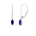 Load image into Gallery viewer, half-carat-marquise-lever-back-sapphire-earrings-in-white-gold-FDEAR11236MQGSABL-0.50CT-NL-WG.jpg
