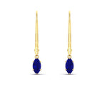 Load image into Gallery viewer, half-carat-marquise-lever-back-sapphire-earrings-in-yellow-gold-FDEAR11236MQGSABL-0.50CT-NL-YG.jpg
