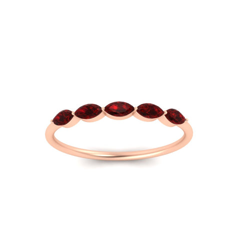 half-carat-marquise-stacking-ruby-band-in-rose-gold-FD9346MQBGRUDRANGLE3-0.50CT-NL-RG