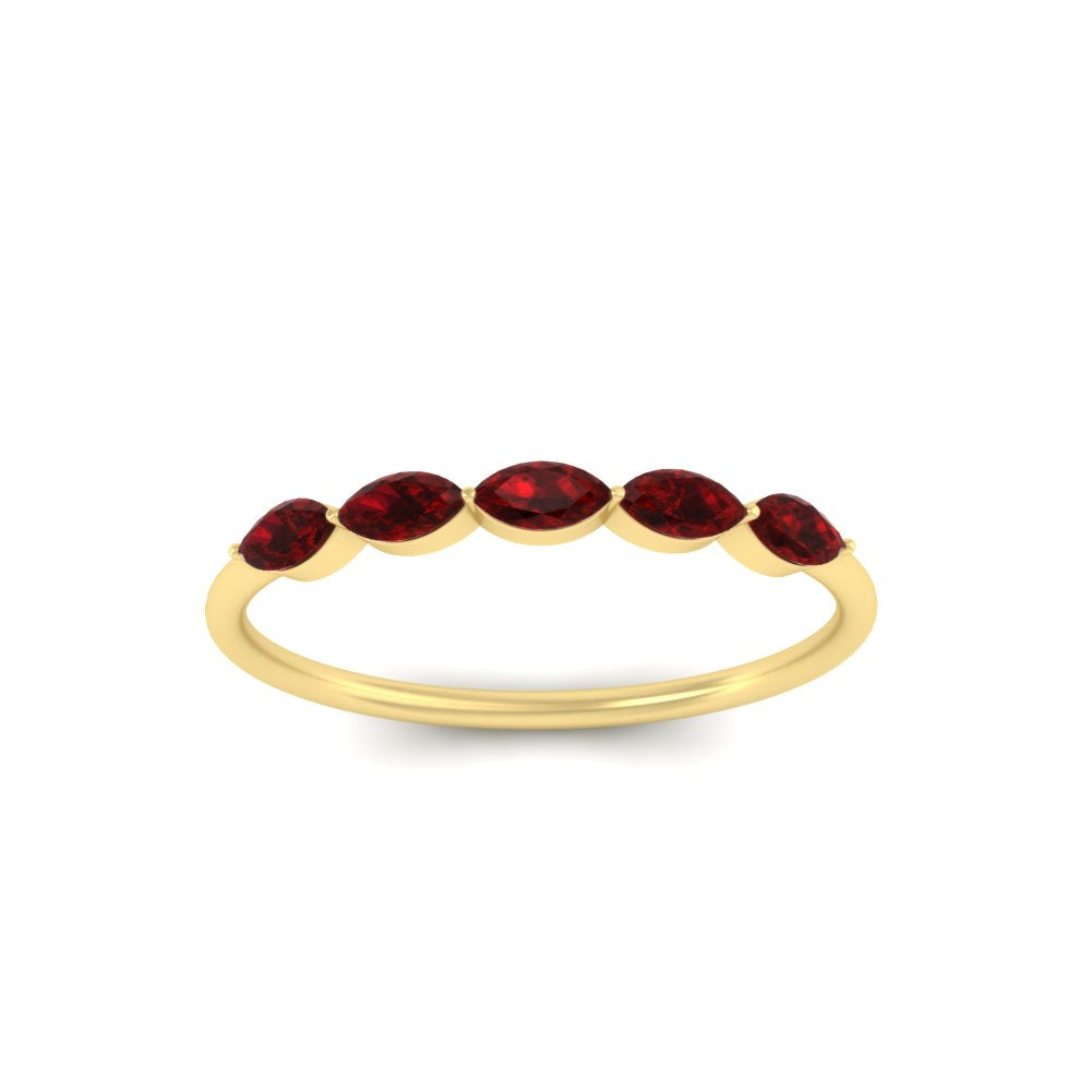 half-carat-marquise-stacking-ruby-band-in-yellow-gold-FD9346MQBGRUDRANGLE3-0.50CT-NL-YG
