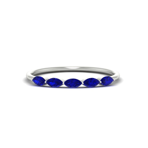 half-carat-marquise-stacking-sapphire-band-in-white-gold-FD9346MQBGSABLANGLE3-0.50CT-NL-WG
