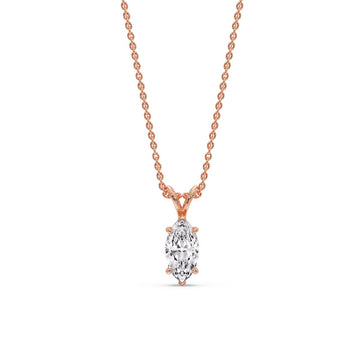 Marquise Cut Solitaire Pendant