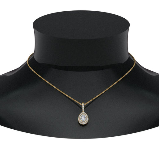 half-carat-pear-diamond-halo-necklace-pendant-in-FDPD86826PE(6.0X4.0MM)ANGLE1-NL-YG