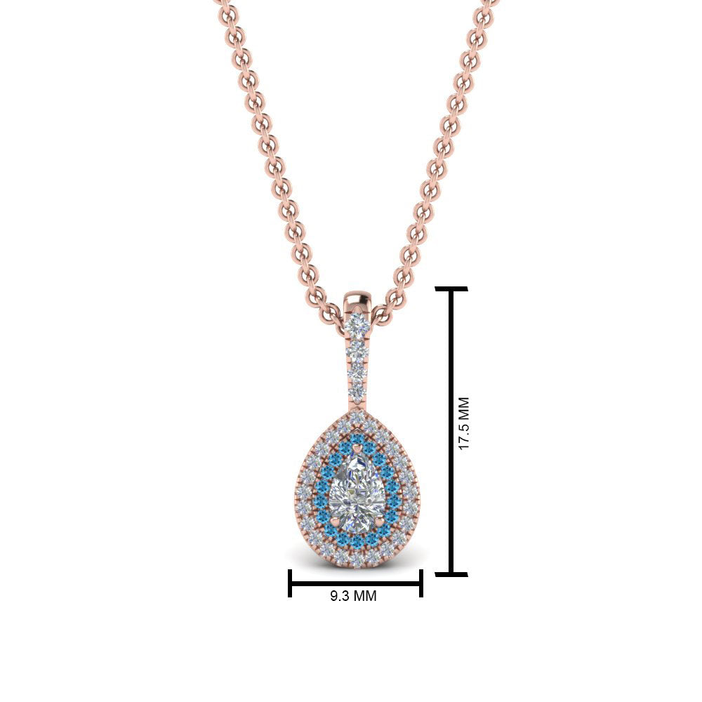 half-carat-pear-diamond-halo-necklace-pendant-with-blue-topaz-in-FDPD86826PE(6.0X4.0MM)GICBLTOANGLE1-NL-RG