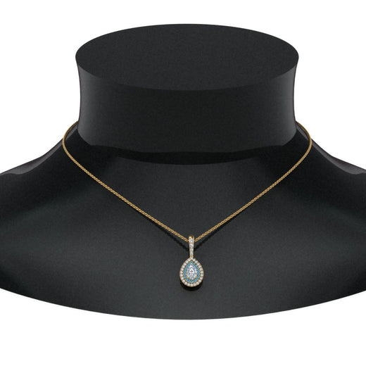 half-carat-pear-diamond-halo-necklace-pendant-with-blue-topaz-in-FDPD86826PE(6.0X4.0MM)GICBLTOANGLE1-NL-YG
