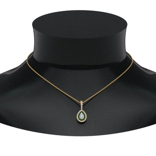 half-carat-pear-diamond-halo-necklace-pendant-with-emerald-in-FDPD86826PE(6.0X4.0MM)GEMGRANGLE1-NL-YG