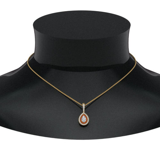 half-carat-pear-diamond-halo-necklace-pendant-with-orange-sapphire-in-FDPD86826PE(6.0X4.0MM)GSAORANGLE1-NL-YG
