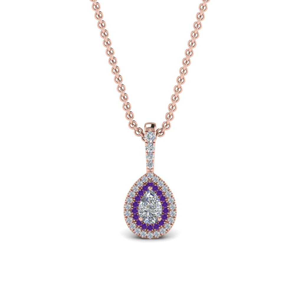 half-carat-pear-diamond-halo-necklace-pendant-with-purple-topaz-in-FDPD86826PE(6.0X4.0MM)GVITOANGLE1-NL-RG