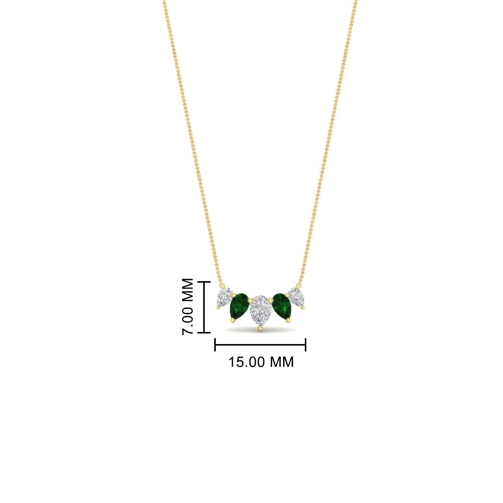 half-carat-pear-shape-diamond-graduating-necklace-with-emerald-in-FD-PD11130PE-0.50CT-GEMGR-NL-YG