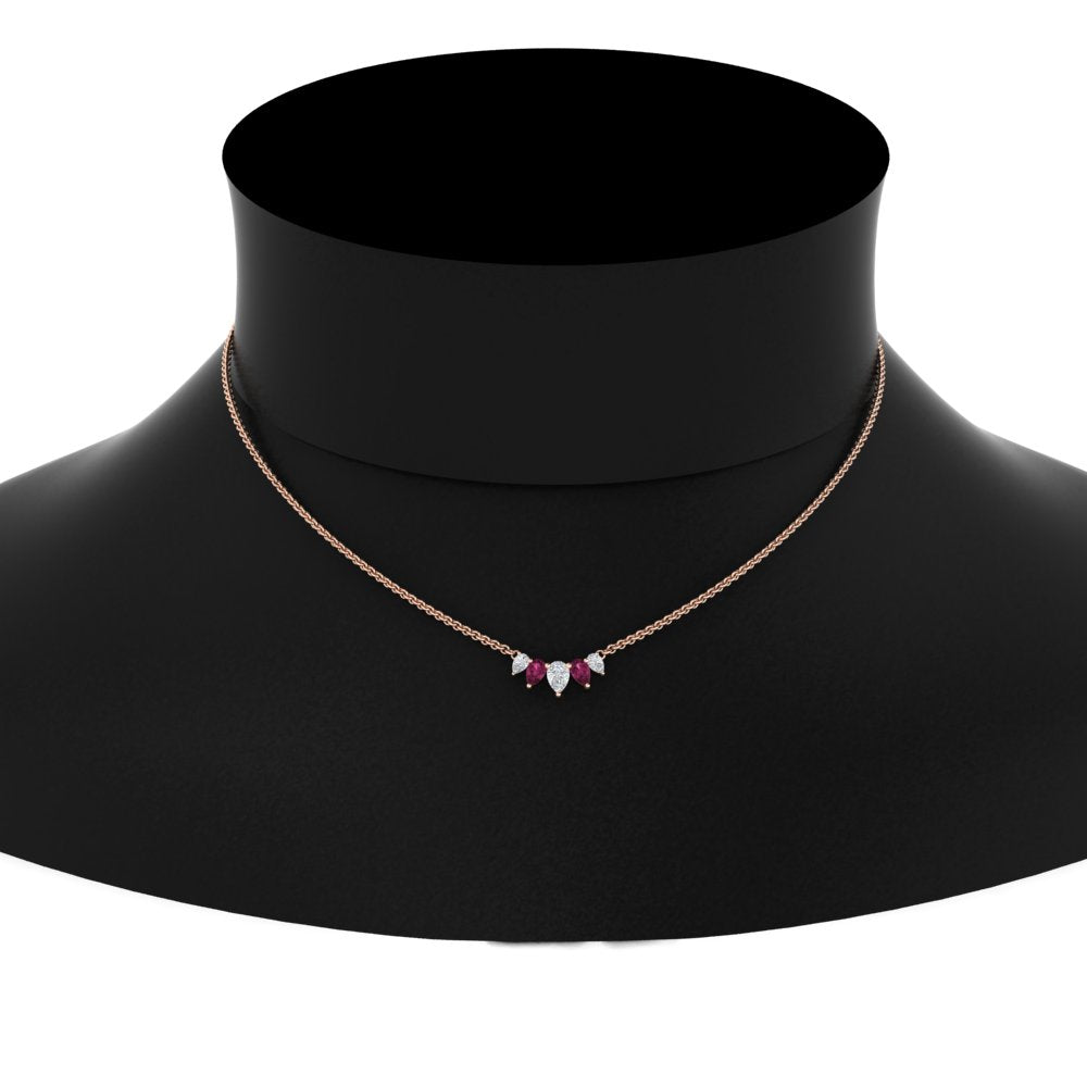 half-carat-pear-shape-diamond-graduating-necklace-with-pink-sapphire-in-FD-PD11130PE-0.50CT-GSADRPI-NL-RG