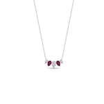 Load image into Gallery viewer, half-carat-pear-shape-diamond-graduating-necklace-with-pink-sapphire-in-FD-PD11130PE-0.50CT-GSADRPI-NL-WG
