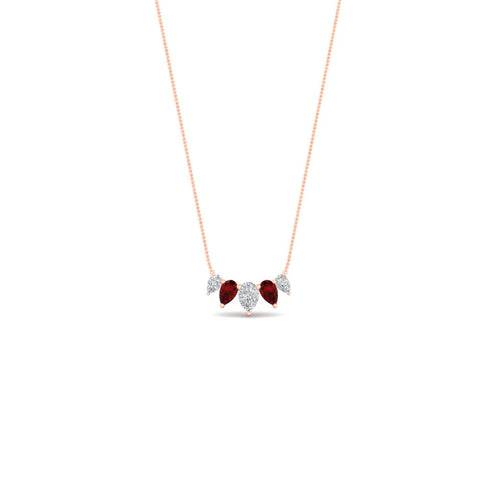 half-carat-pear-shape-diamond-graduating-necklace-with-ruby-in-rose-gold-FD-PD11130PE-0.50CT-GRUDRANGLE1-NL-RG