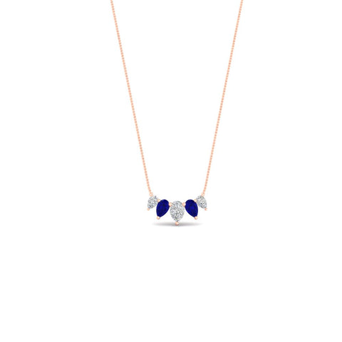 half-carat-pear-shape-diamond-graduating-necklace-with-sapphire-in-rose-gold-FD-PD11130PE-0.50CT-GSABLANGLE1-NL-RG