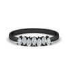 Load image into Gallery viewer, half-carat-pear-shaped-diamond-women-wedding-band-in-black-gold-fdwb8008pesleep-0.50ct-nl-bg.jpg